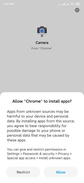 MIUI 10 App Package Installer