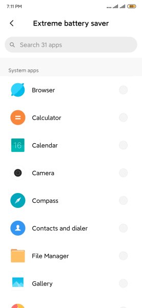 EXTREME Power Saving Mode MIUI10