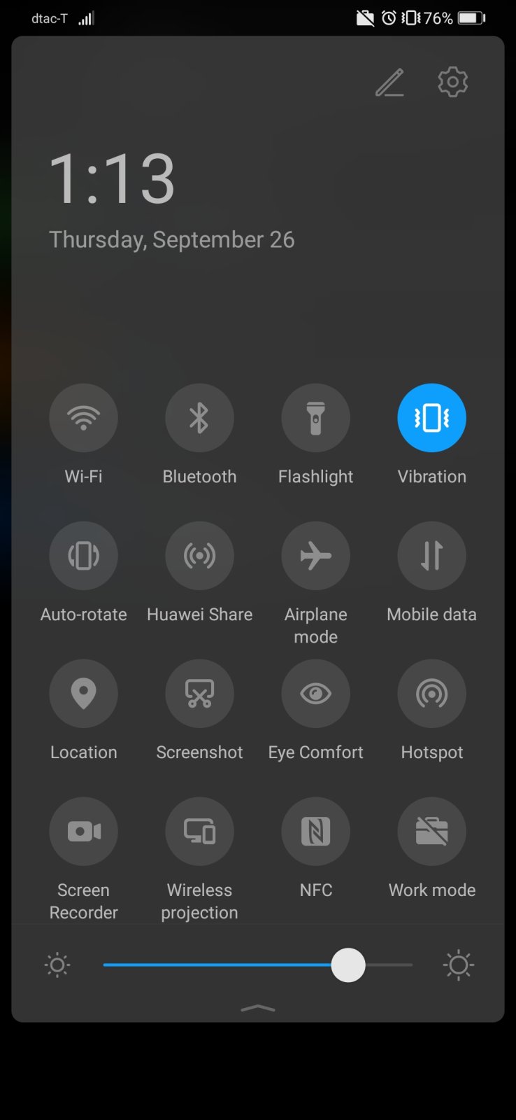 Dark Mode EMUI 10