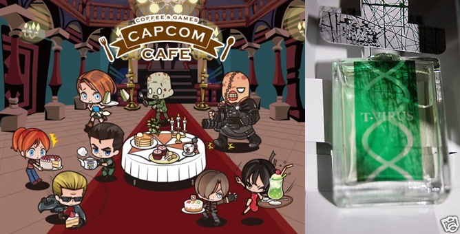 Bio Hazard T-Virus Perfume Capcom Cafe