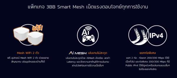 3BB SMART MESH ผู้ช่วยอินเทอร์เน็ตยุคใหม่ กระจาย Wi-Fi ได้ทั้งบ้าน! - #beartai 3Bb Smart Mesh ผู้ช่วยอินเทอร์เน็ตยุคใหม่ กระจาย Wi-Fi ได้ทั้งบ้าน! - #Beartai