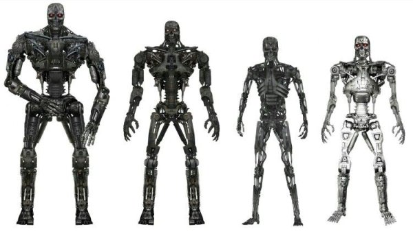 หุ่นสังหาร Terminator หลากหลายรุ่น ความสามารถต่างกันออกไป