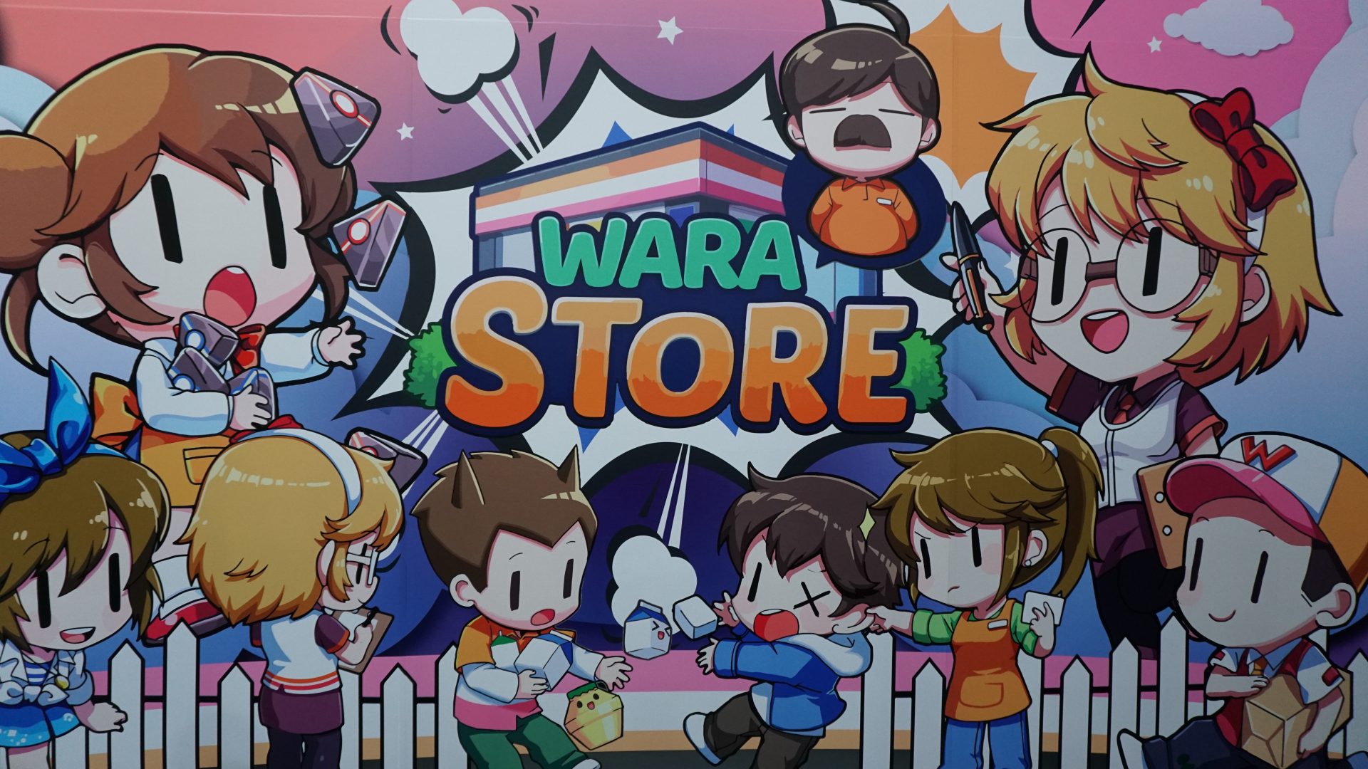 Thailand Game Show 2019 มีขนมฟรีแจกที่บูธเกม Wara Store สมธีมร้านค้า!
