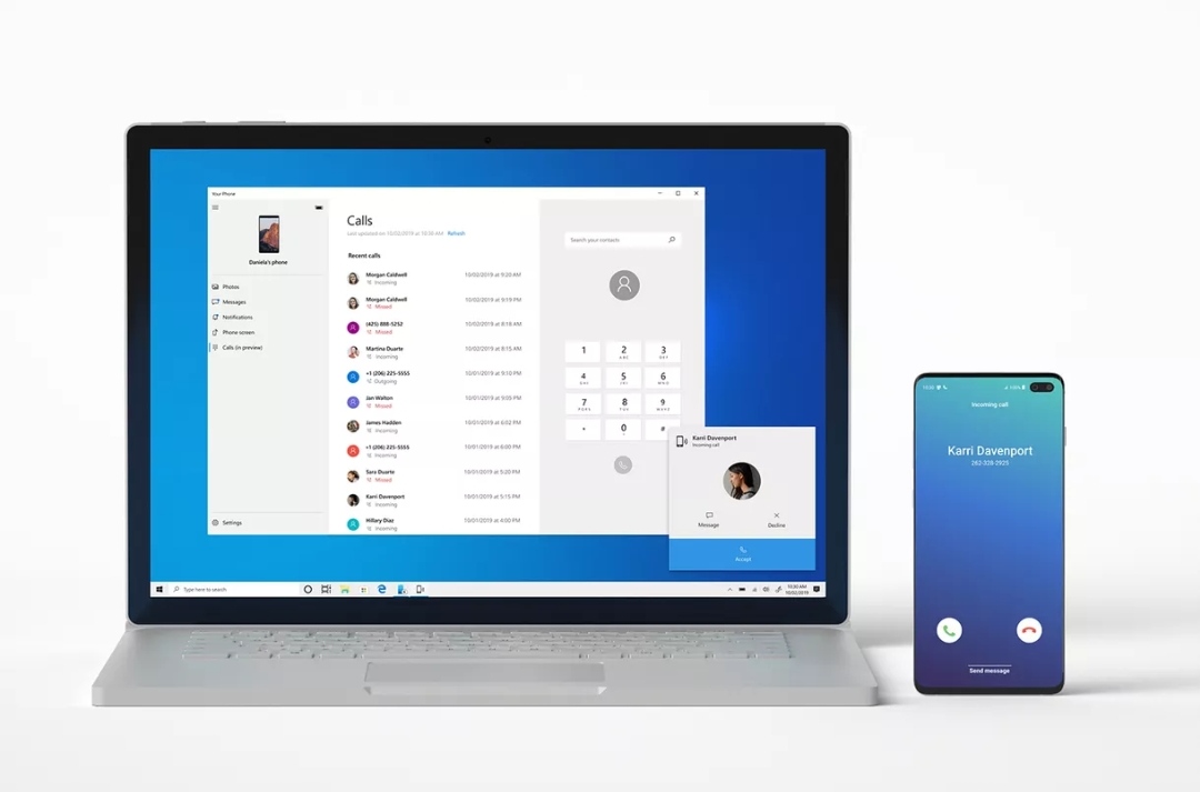 Windows 10 Preview Build เวอร์ชันล่าสุด สามารถรีโมตการโทรออกได้บนพีซี แม้สมาร์ตโฟนจะอยู่ในกระเป๋า