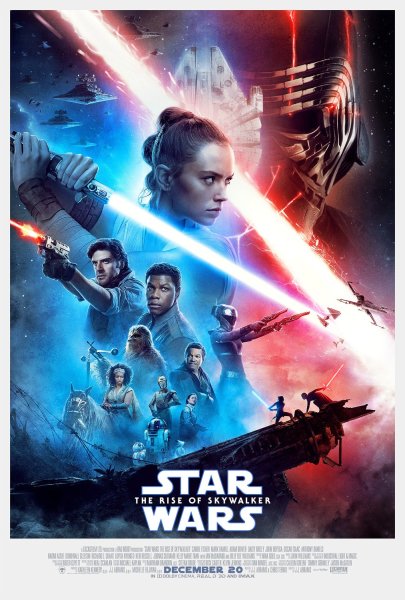 Poster ทางการฉบับสุดท้ายของ The Rise of Skywalker