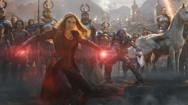 Scarlet Witch ใน Endgame