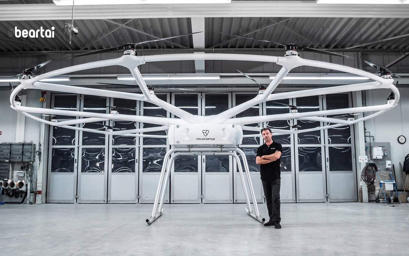 VoloDrone โดรนอเนกประสงค์บรรทุกได้หนัก 200 กิโลกรัม