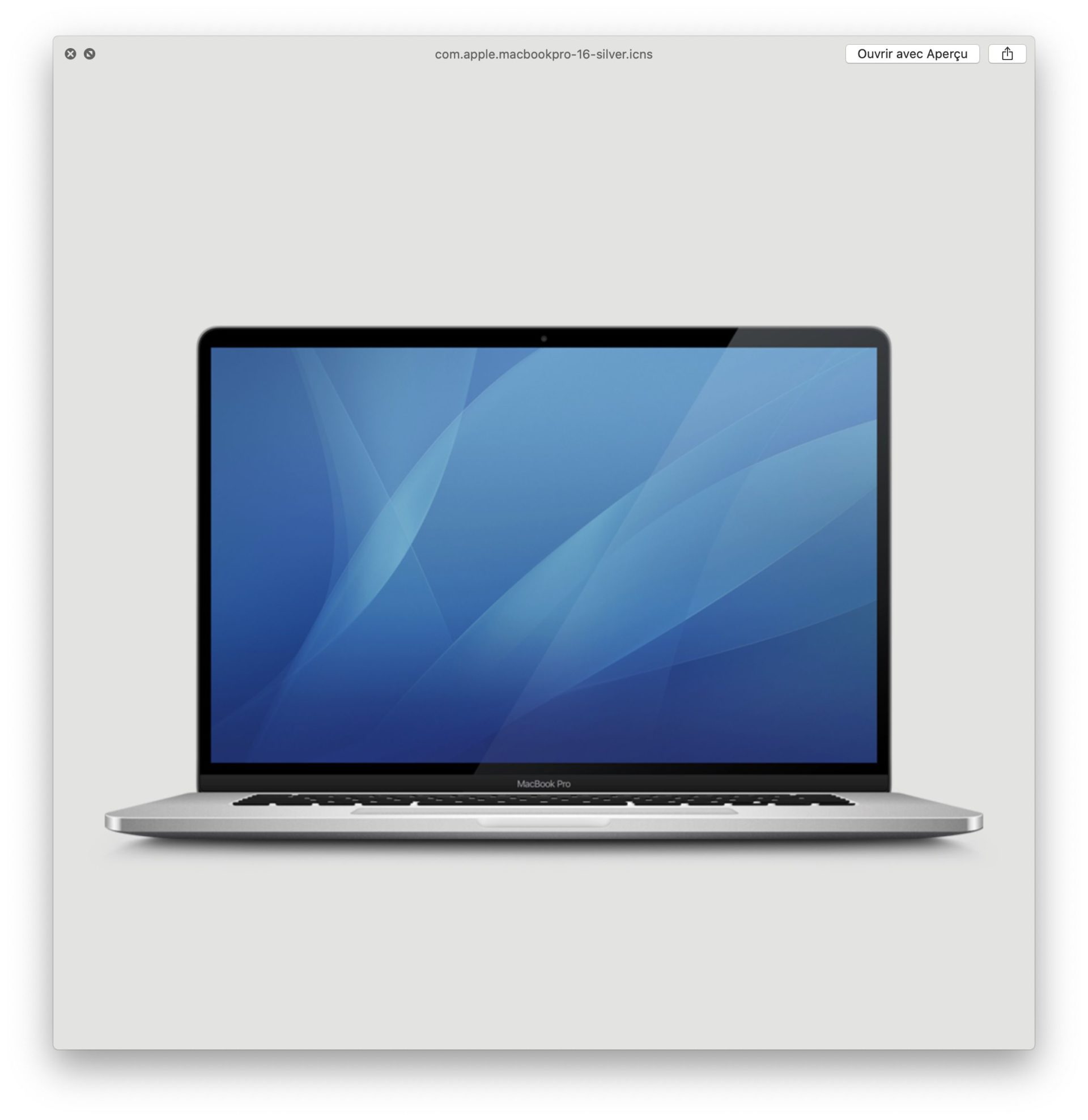 MacBook Pro 16 นิ้ว สี Silver
