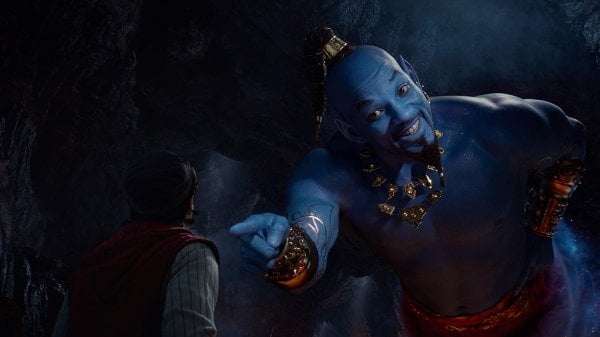 รับบทเป็นยักษ์สีฟ้าแสนใจดีและบันเทิงlสุด ๆ ใน Aladdin