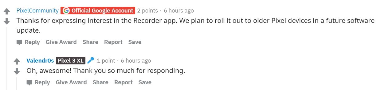 Google Recorder