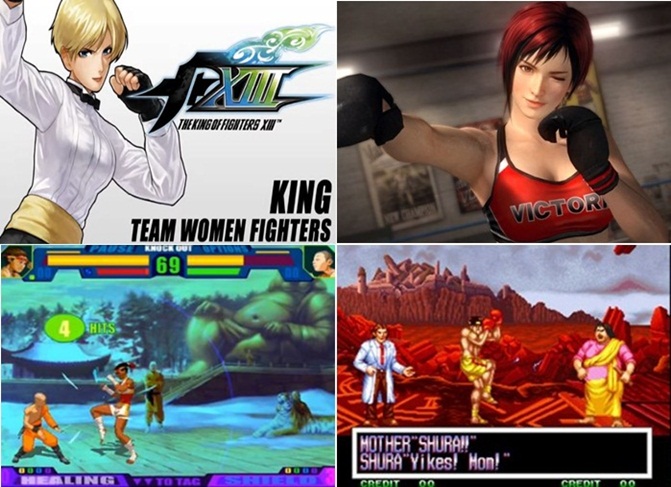 King of Fighter Dead or Alive Capoeira Fighter 3 World Heroes 