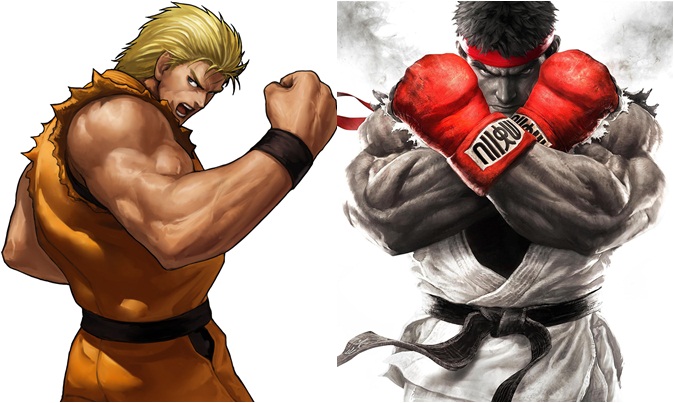 Art of Fighting, Street Fighter