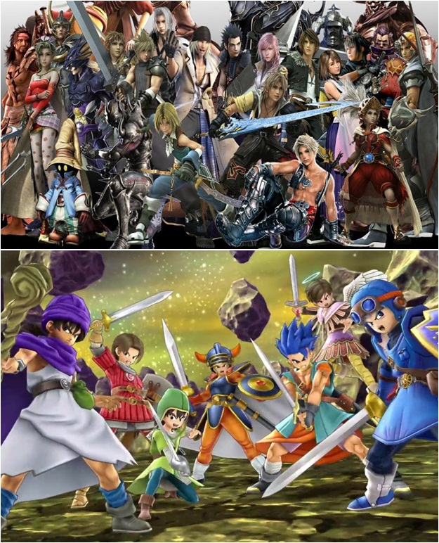 Final Fantasy, Dragon Quest