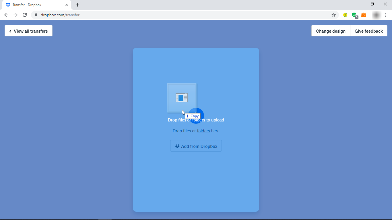 Dropbox เพิ่มฟีเจอร์ใหม่ Transfer ช่วยส่งไฟล์ให้ง่ายขึ้นในแบบเดียวกับ WeTransfer