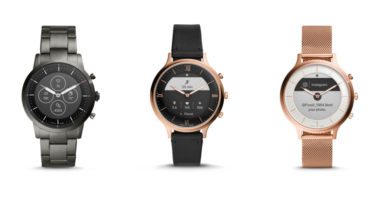 ตัวอย่าง Fossil Hybrid Smartwatch HR