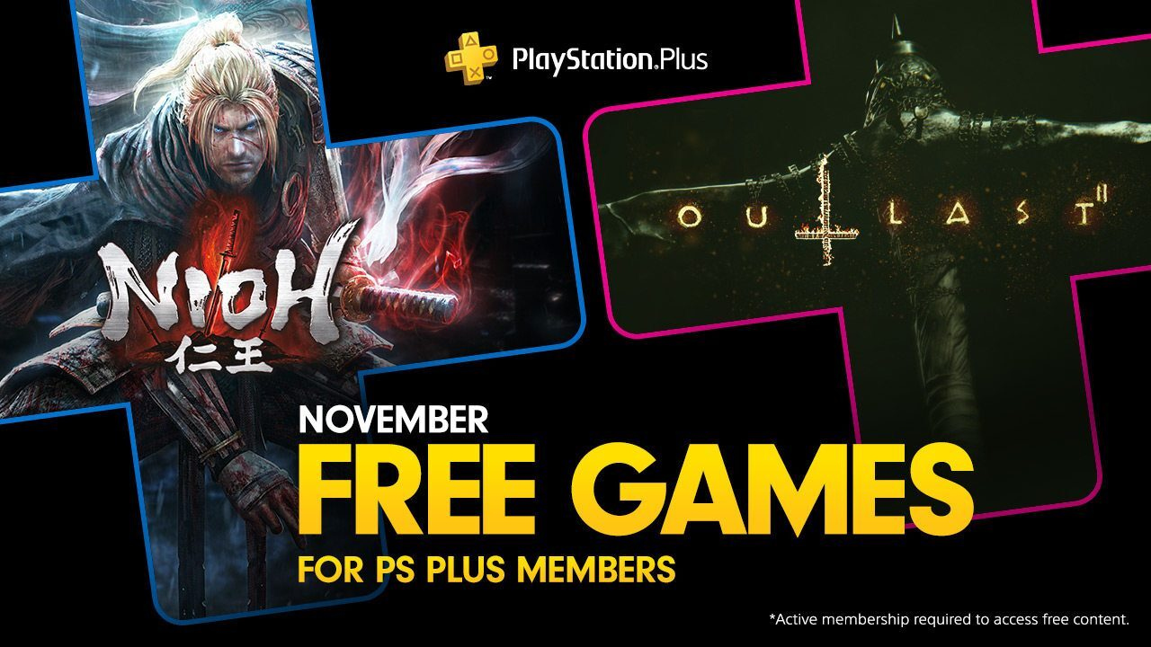 Playstation Plus เกมฟรีประจำเดือนพฤศจิกายน Nioh กับ Outlast 2