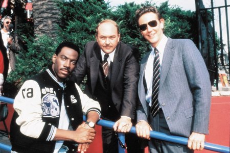 เอ็ดดี้ เมอร์ฟีย์ , จัดจ์ ไรโฮลด์ และ บิลลี โรสวูด 3 นักแสดงนำใน Beverly Hill Cops