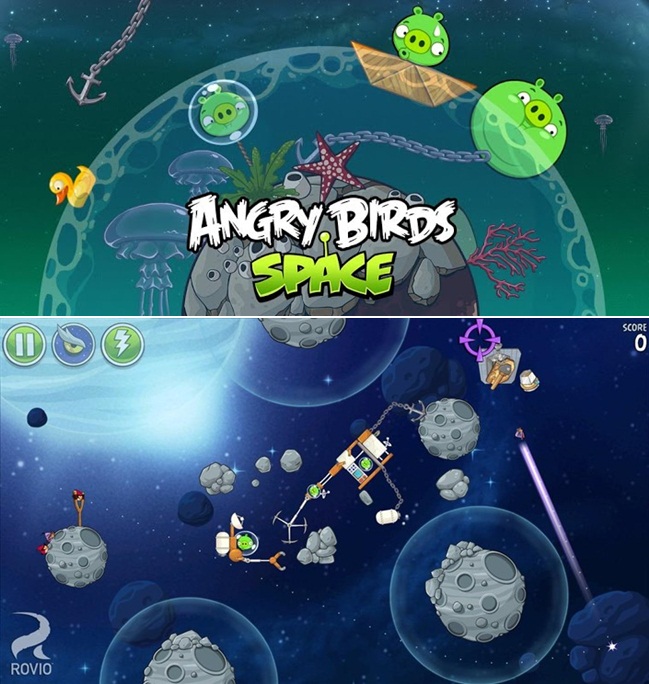 Angry Birds Space