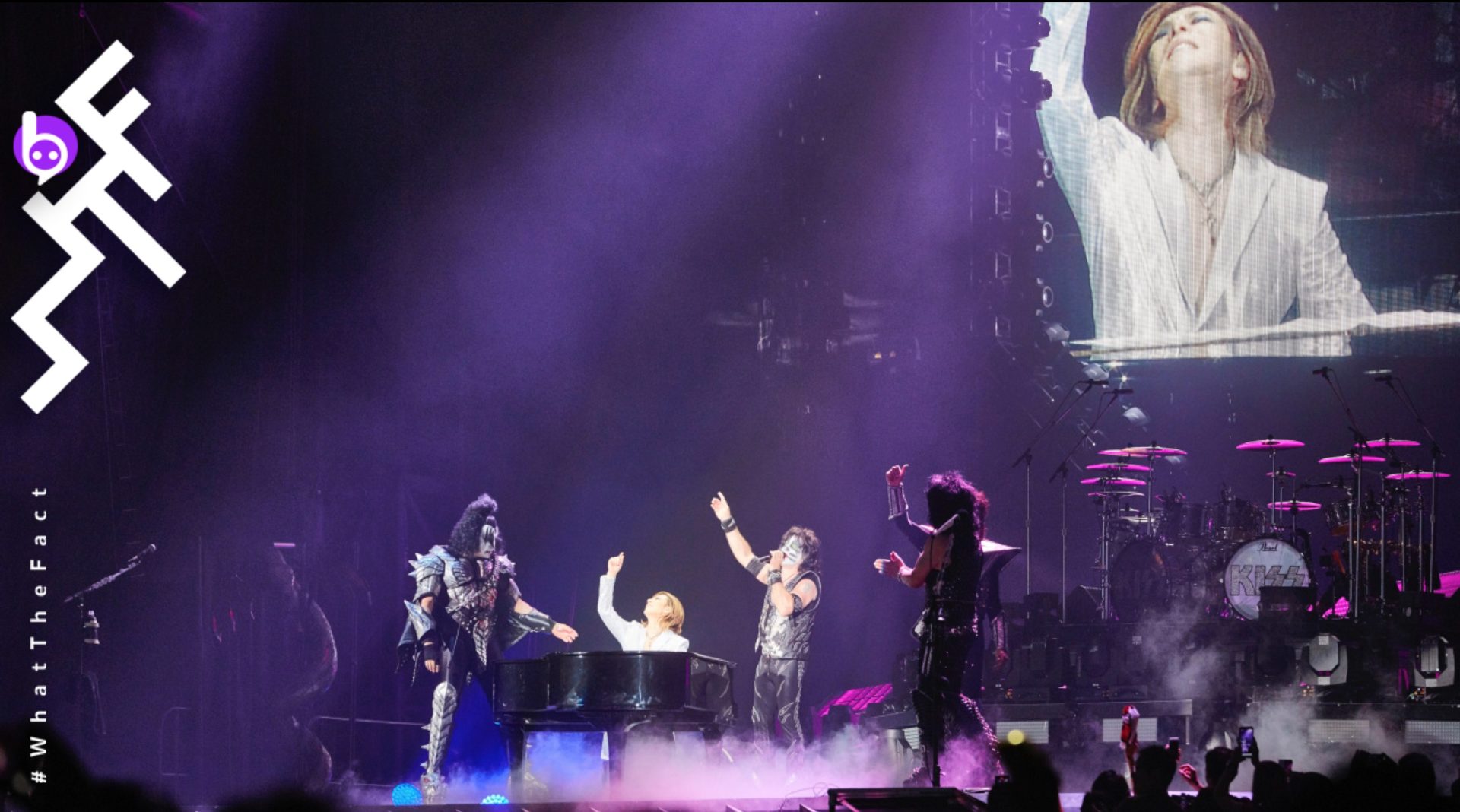 Yoshiki โผล่เซอร์ไพรส์ในคอนเสิร์ต “Kiss” แรงบันดาลใจที่ทำให้ Yoshiki ผ่านช่วงเวลาเลวร้ายของชีวิตไปได้