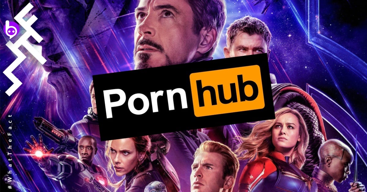 “Avengers” และซูเปอร์ฮีโรกลายเป็นคำที่มีการค้นหาใน Pornhub มากที่สุดซะงั้น!