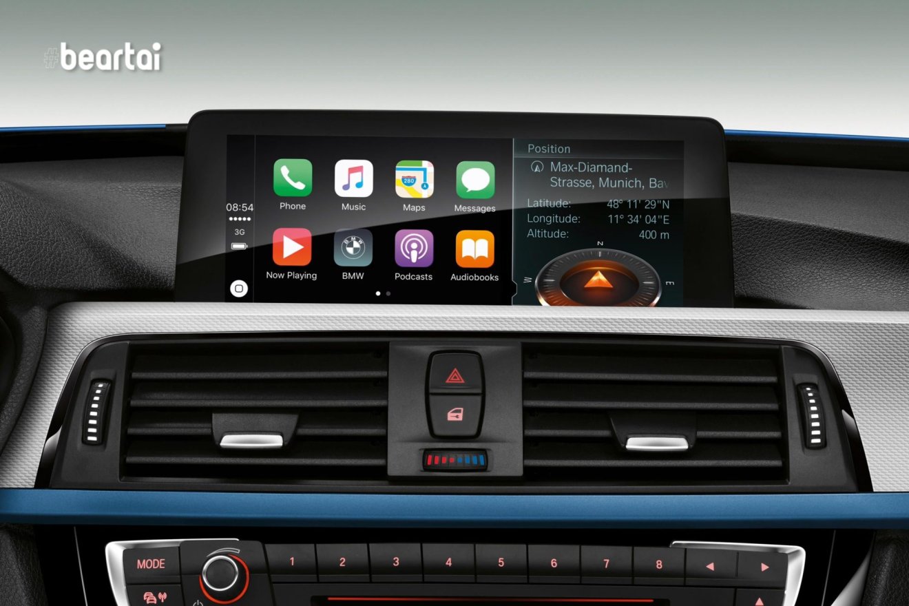 Apple CarPlay ในรถยนต์ BMW