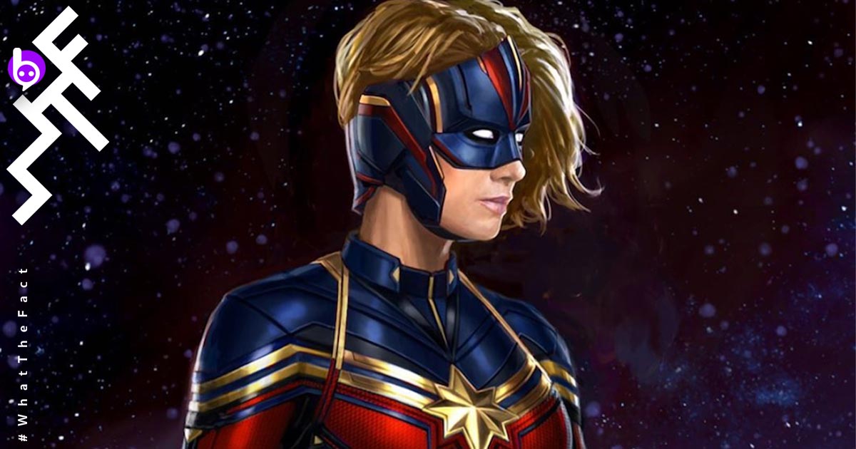 เผยภาพ Captain Marvel สวมหน้ากาก ที่ไม่ได้ใช้ใน Avengers : EndGame