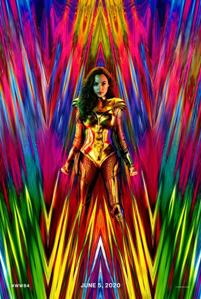 Poster แรกที่ปล่อยมานานแล้วของ Wonder Woman 1984