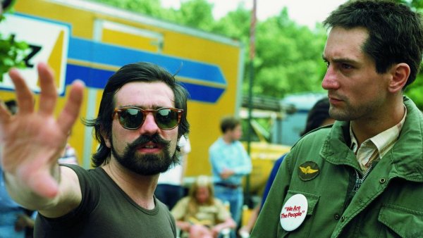 Scorsese ในกองถ่าย Taxi Driver