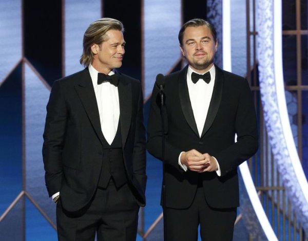 Pitt และ DiCaprio