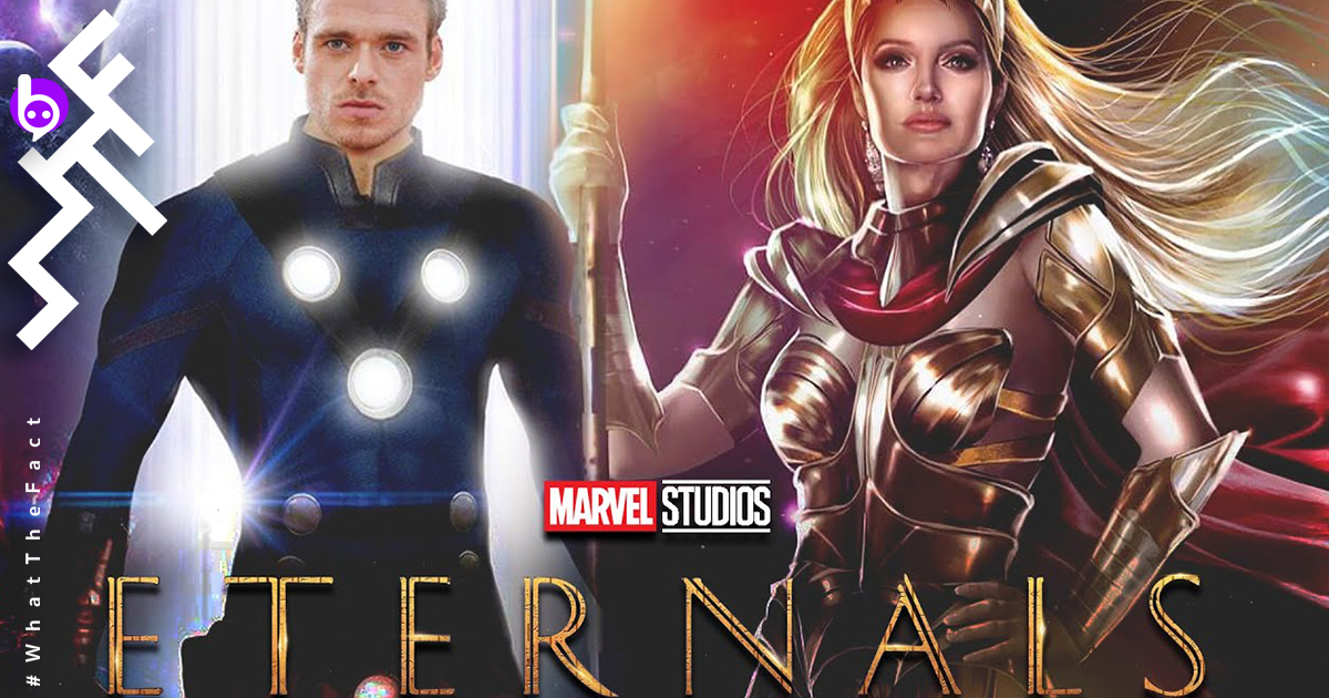 สองพี่น้องตระกูลสตาร์ค ในภาพใหม่จาก Eternals หนังฮีโรไซไฟที่ยิ่งใหญ่ที่สุดของ Marvel