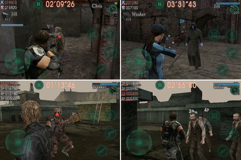 Resident Evil Mercenaries Vs