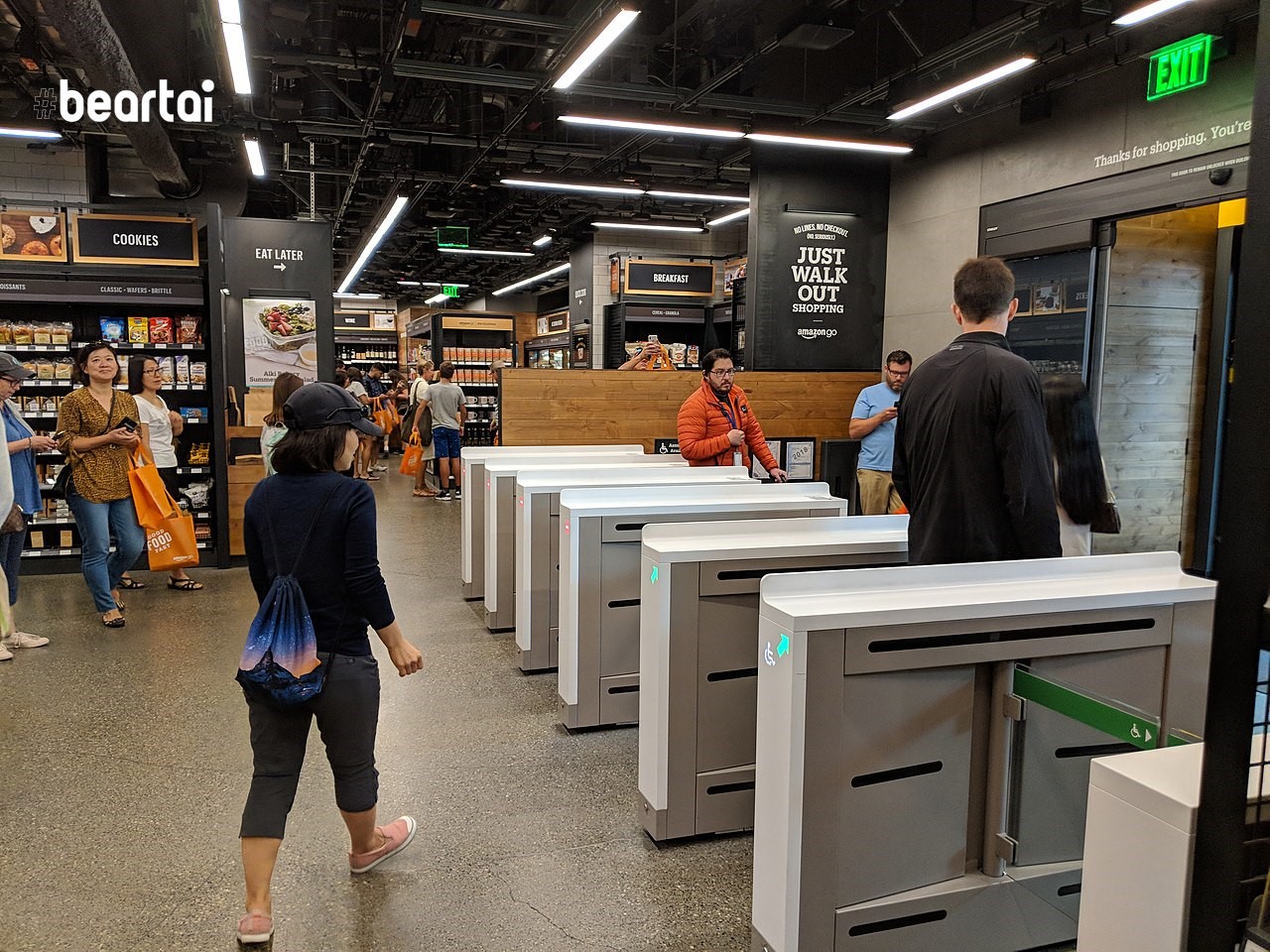 Amazon Go ใน Seattle สหรัฐอเมริกา