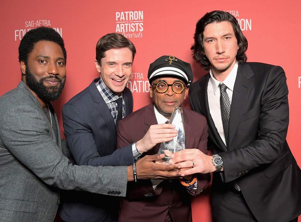 Spike Lee กับทีมนักแสดงจาก