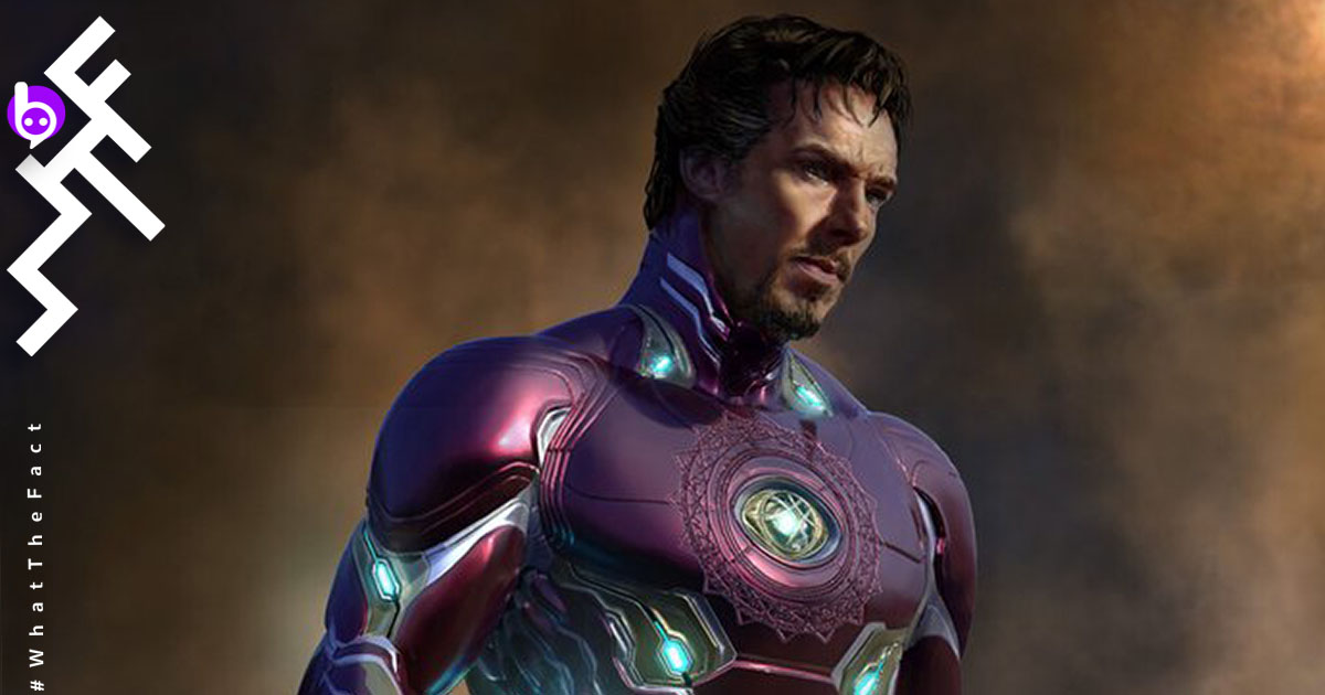Doctor Strange in Iron Man Suit