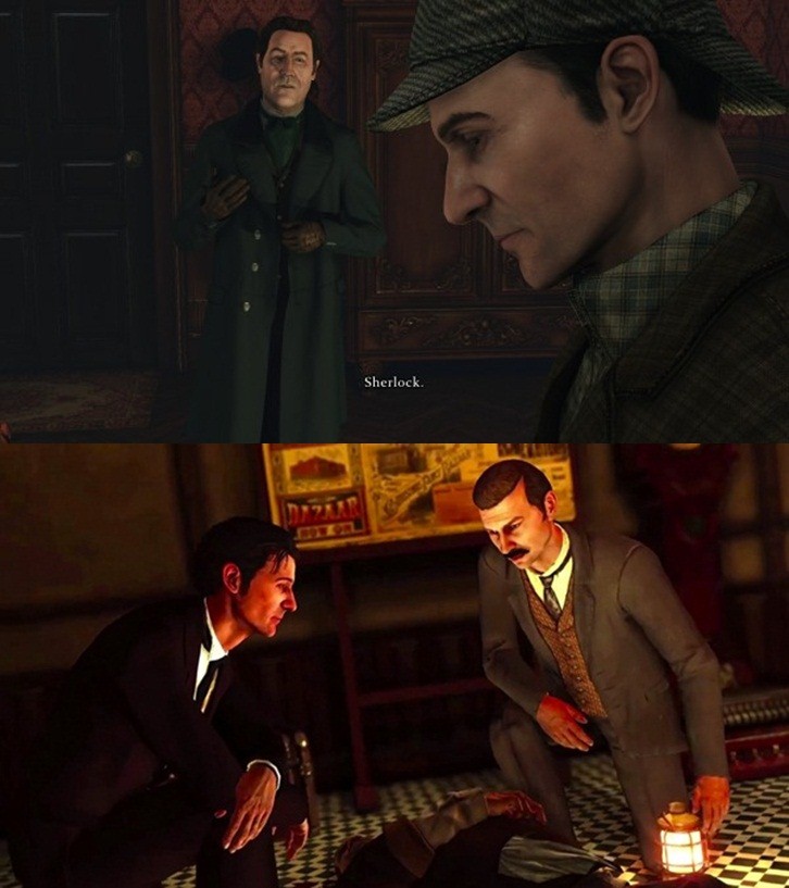 Sherlock Holmes The Devil's Daughter และ Sherlock Holmes Crimes and Punishments