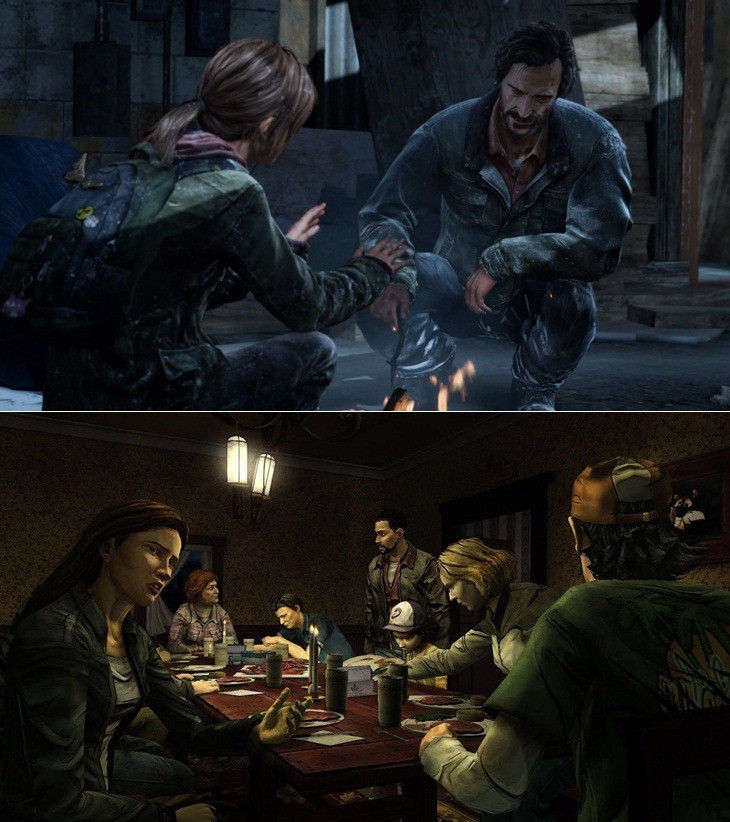 The Last of Us The Walking Dead