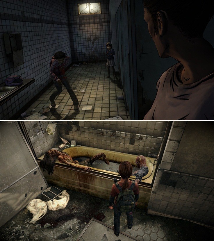 The Last of US, The Walking Dead 