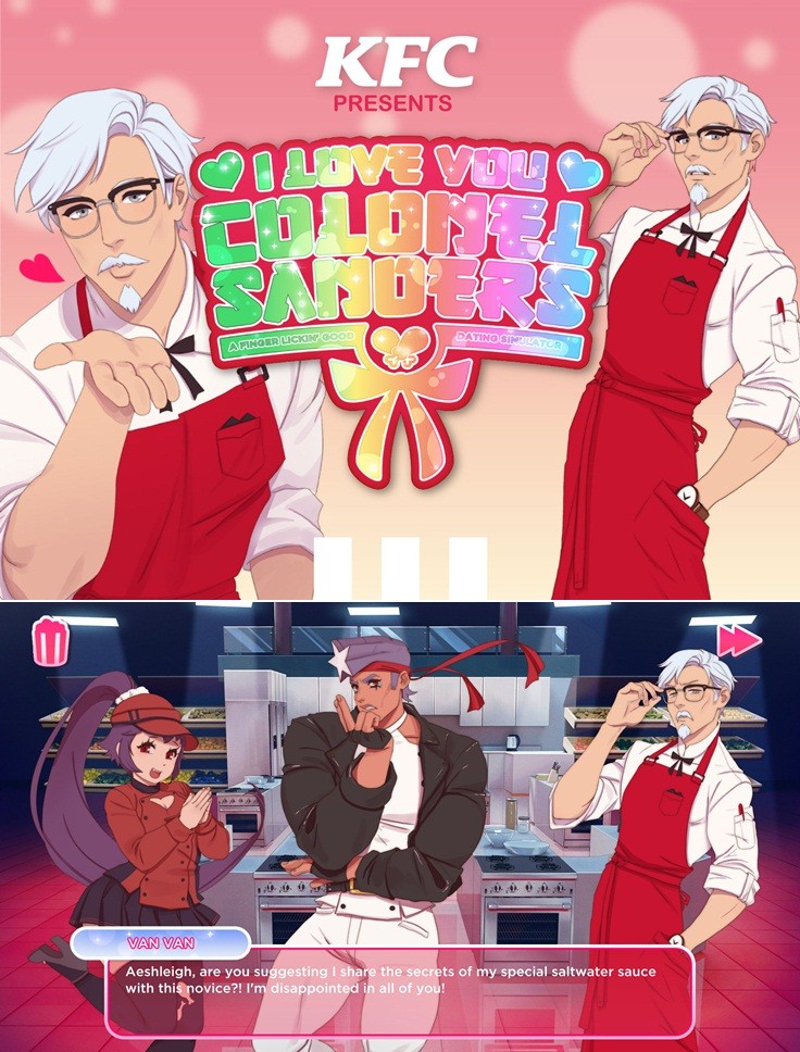 I Love You Colonel Sanders! A Finger Lickin 'Good Dating Simulator