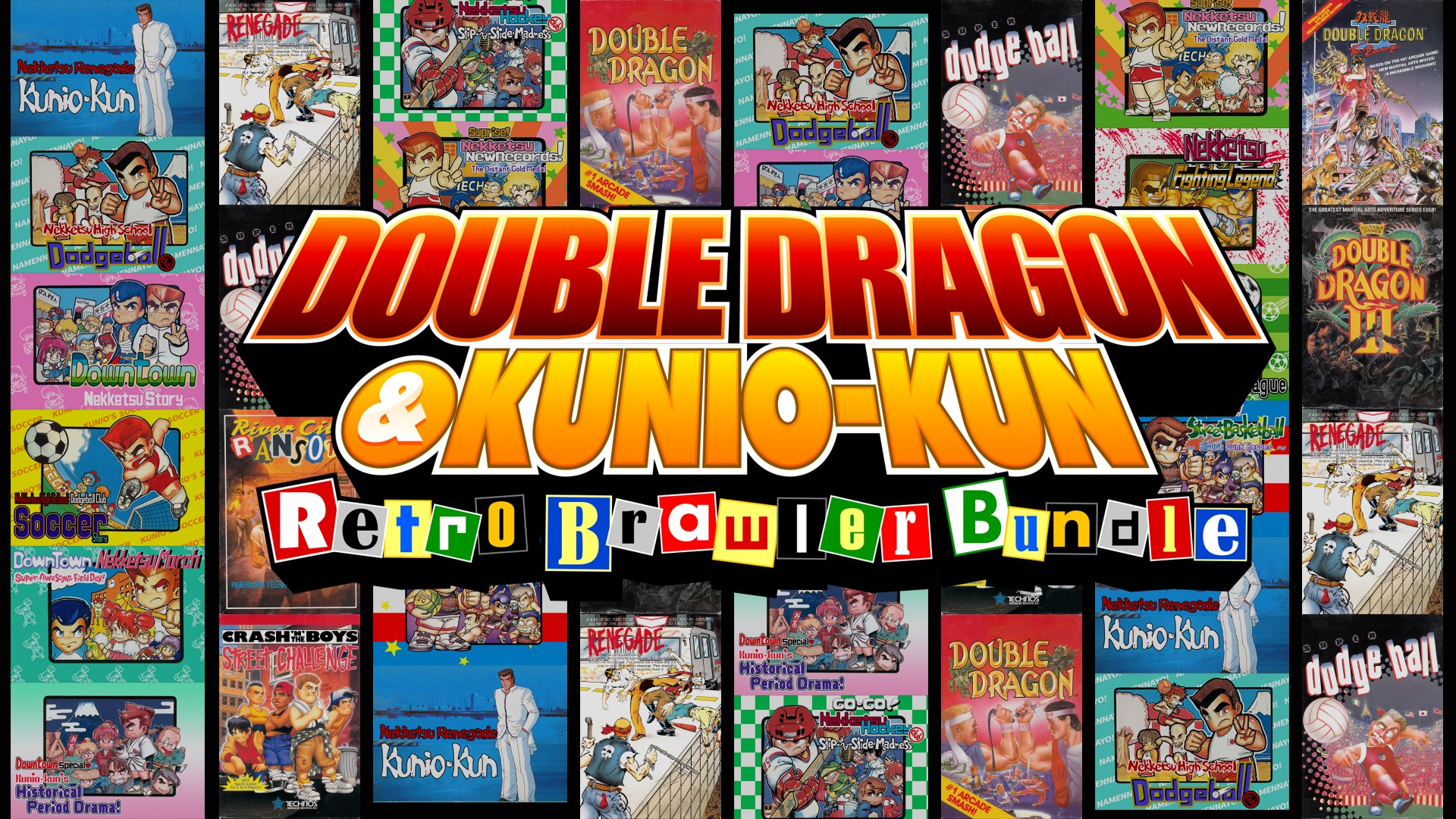 Double Dragon & Kunio-kun Retro Brawler Bundle เตรียมลง PS4 และ Nintendo Switch 20 ก.พ. นี้ ในโซนตะวันตก