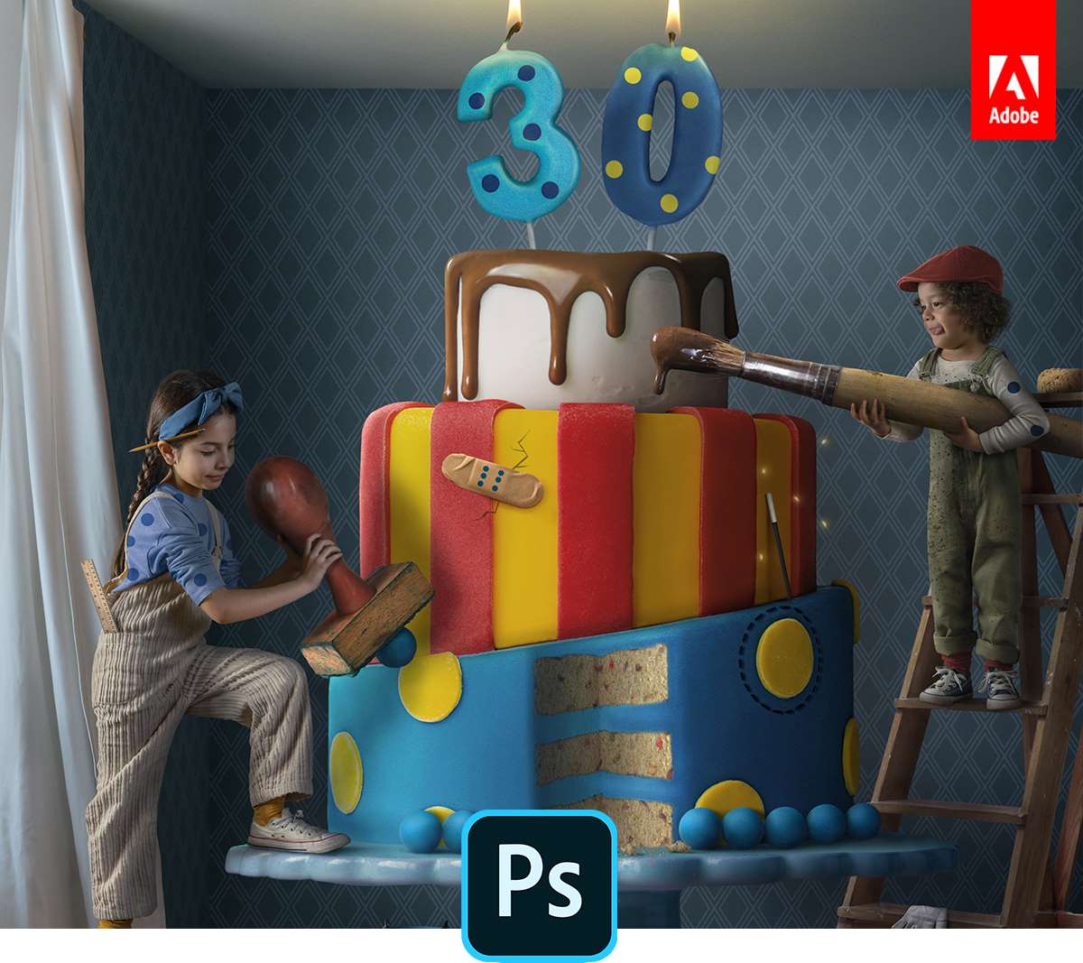 Adobe Photoshop ครบรอบ 30 ปี! เปิดตัวความสามารถใหม่ของ Content-Aware Fill, Lens Blur, Type, Selections ให้ใช้ง่ายขึ้น