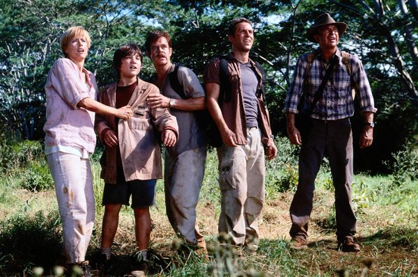 Sam Neil ใน Jurassic Park 3 (2001)