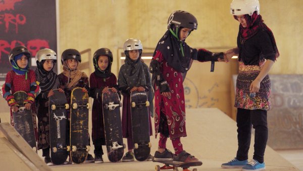 Learning To Skateboard In A Warzone (If You're A Girl)