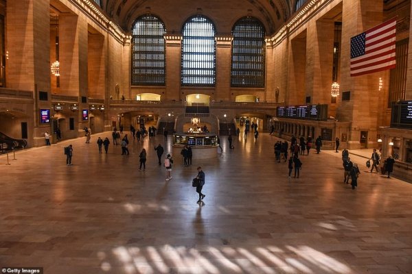 สถานี Grand Central ที่อาจจะนานมากแล้วที่คนน้อยขนาดนี้