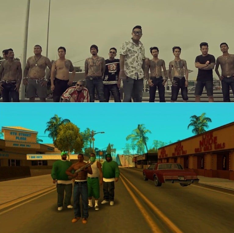 Grand Theft Auto San Andreas กับเลว 2018 Tattoo Killer