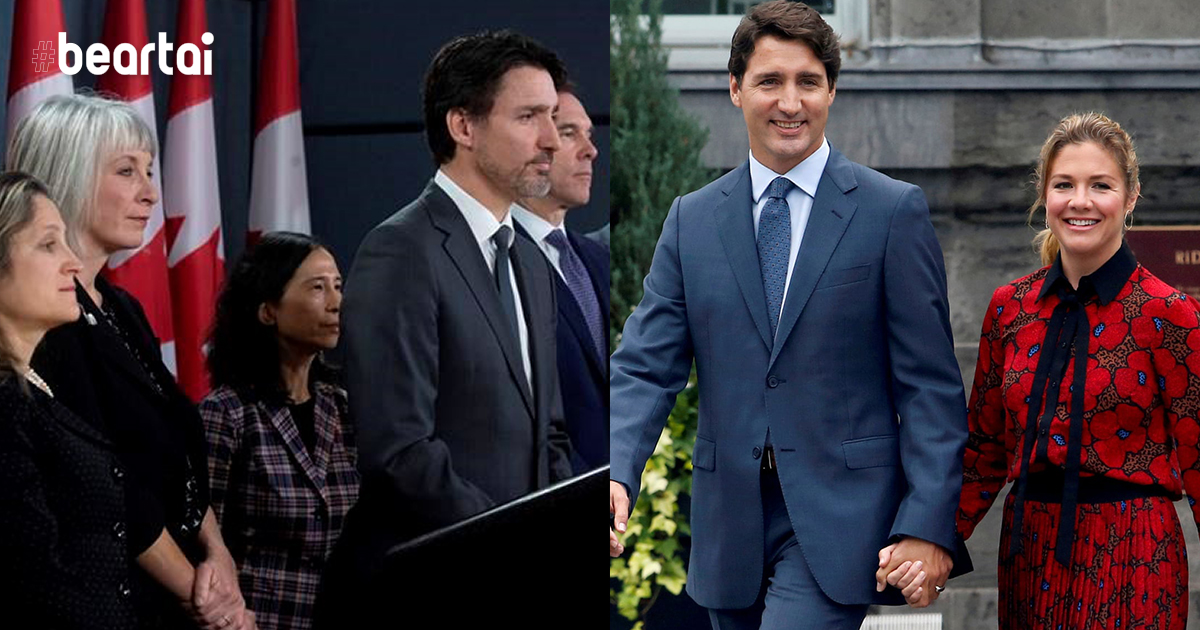 นายกรัฐมนตรีแคนาดา Justin Trudeau ขอกักตัวเอง 14 วัน หลังภรรยาติดเชื้อ Covid-19