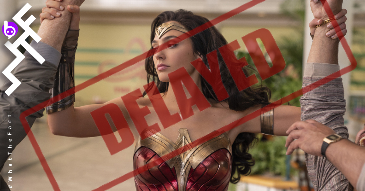 Wonder Woman 1984 Postpone