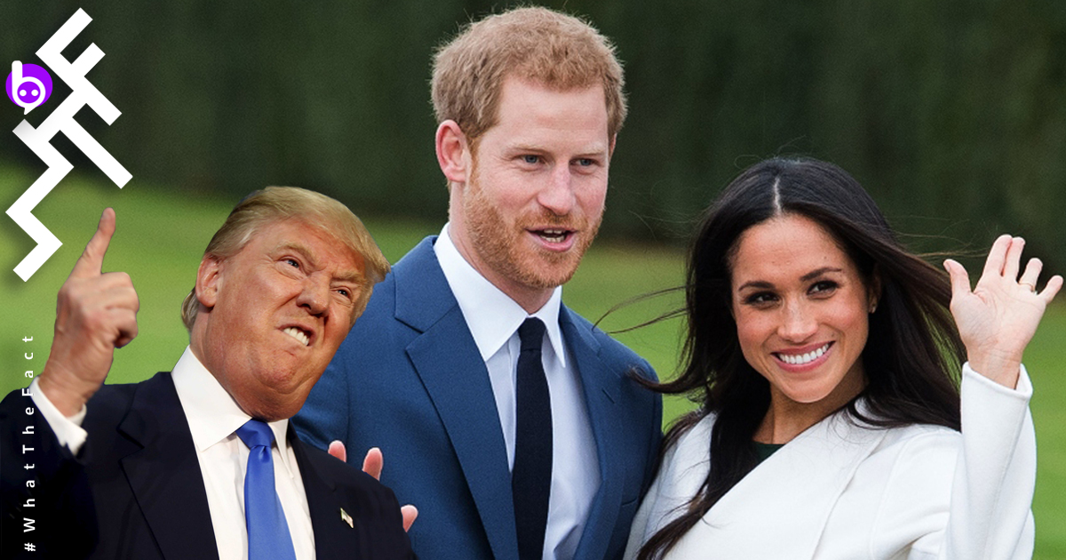 อย่ามาเรียกร้อง! Trump บอก เจ้าชาย Harry และ Meghan สู้ Covid-19 ด้วยตัวเองในวันที่สละฐานันดรแล้ว