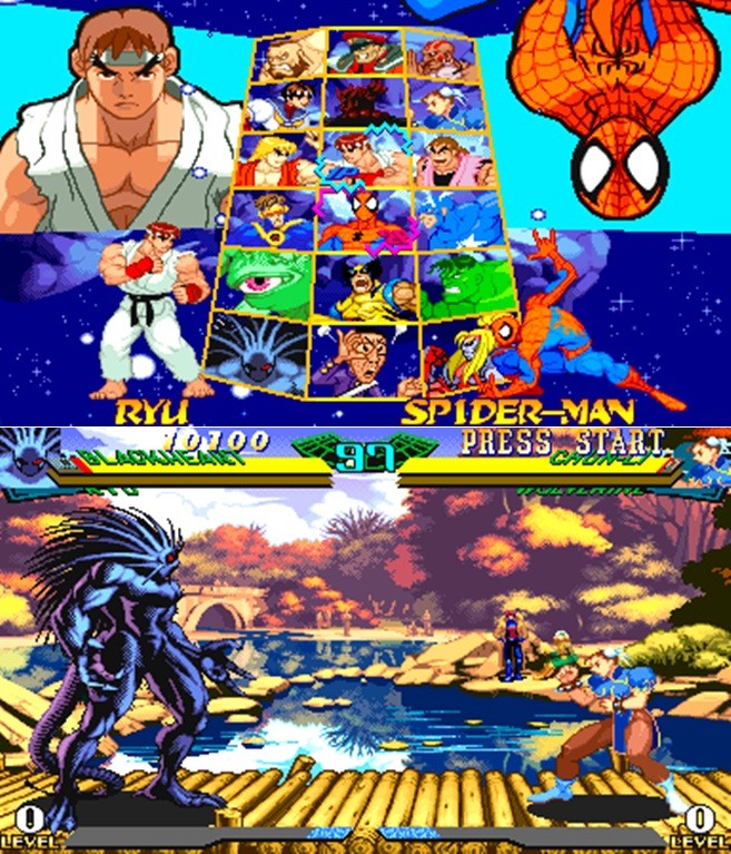 Marvel Super Heroes vs Street Fighter