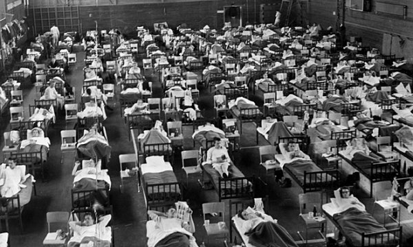 วอร์ดรักษาผู้ป่วยไข้หวัดเอเชียในประเทศสวีเดน ปี 1957