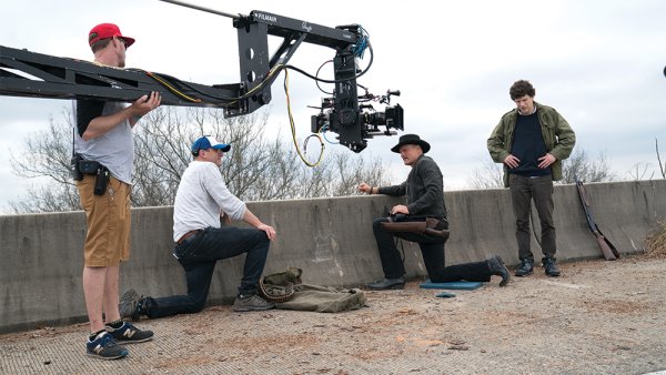 Ruben Fleischer ในกองถ่าย Zombieland: Double Tap (2019)